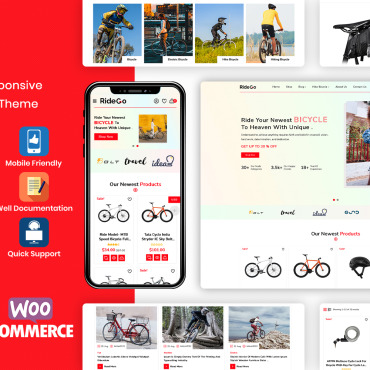 Bicycle Bicycles WooCommerce Themes 295106