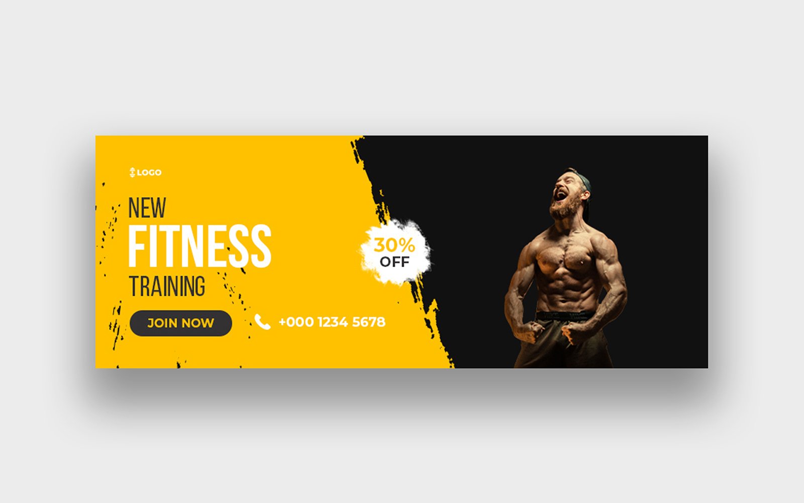 Modern Fitness Facebook Cover Photo