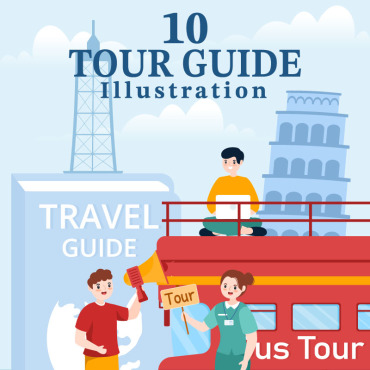 Guide Travel Illustrations Templates 295220