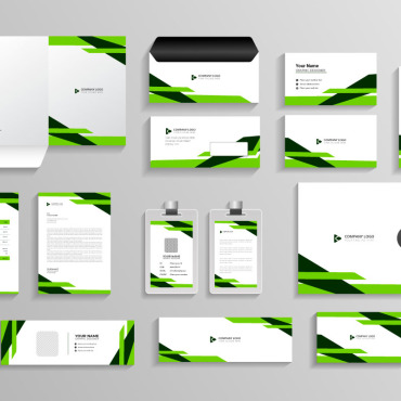 Identity Stationery Illustrations Templates 295380