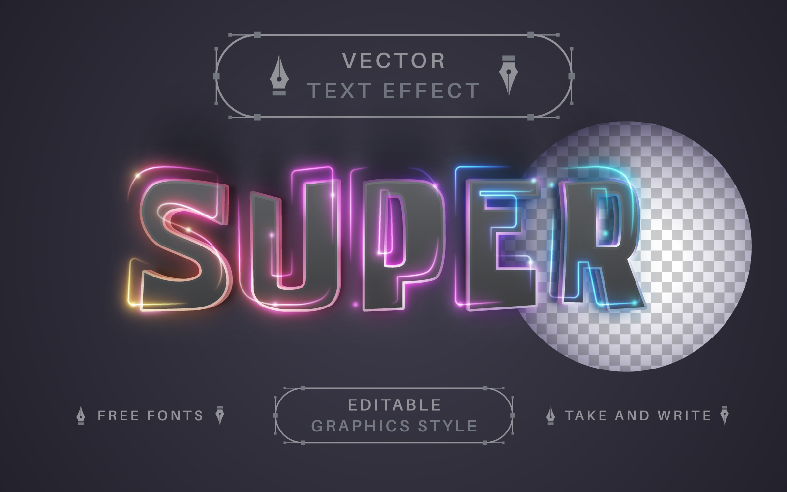 Super Garland - Editable Text Effect, Font Style