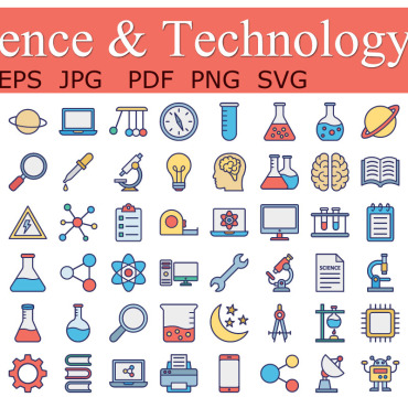 Exploration Missile Icon Sets 295432