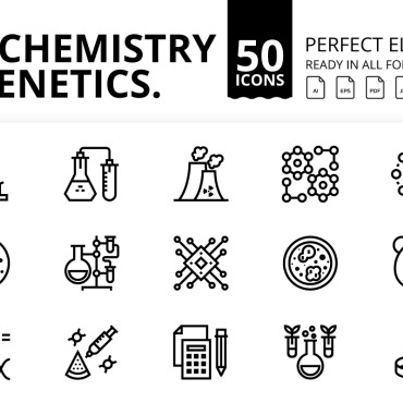 And Genetics Icon Sets 295436