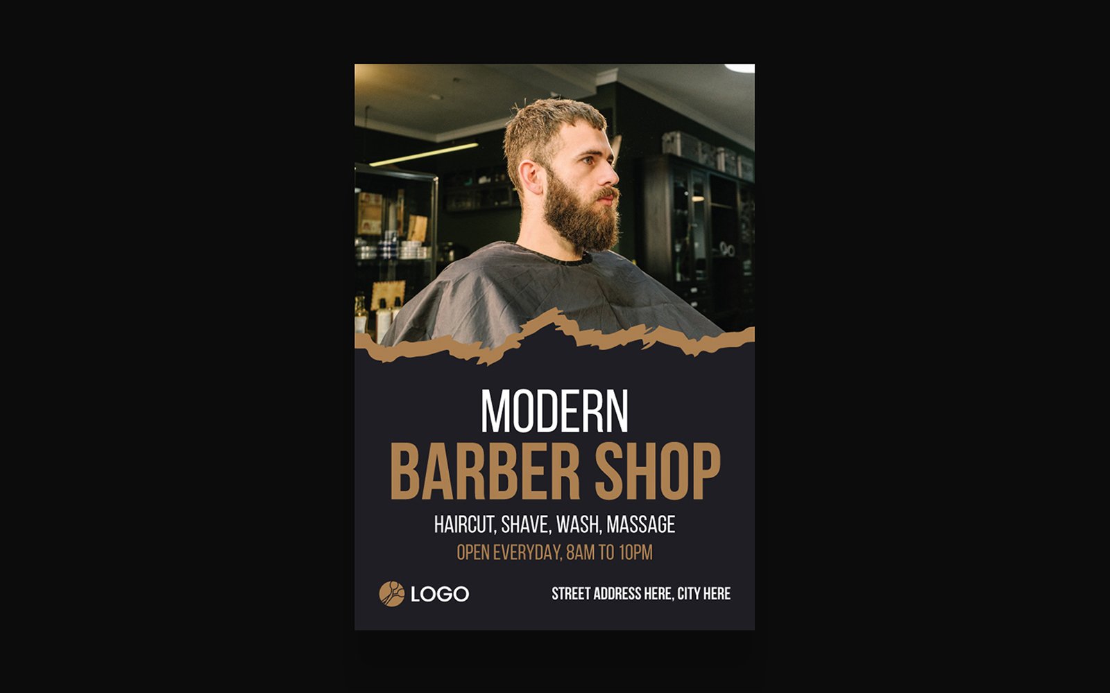 Barbershop Flyer Poster Template