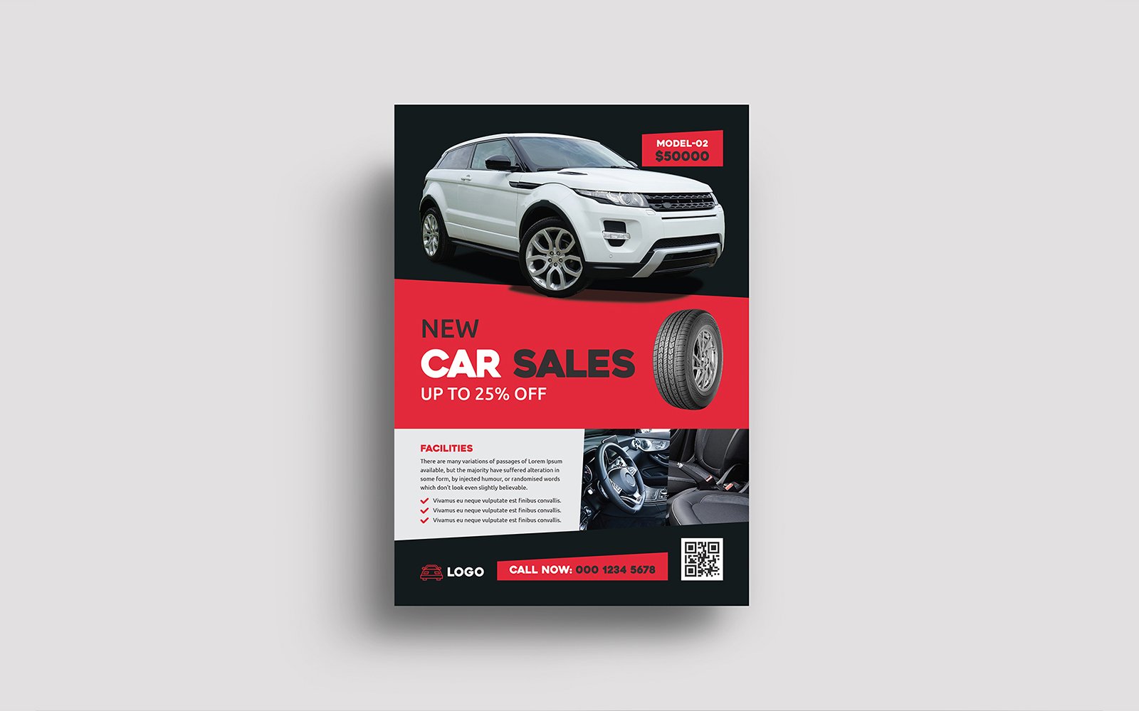 Car Sale Flyer  Poster Design