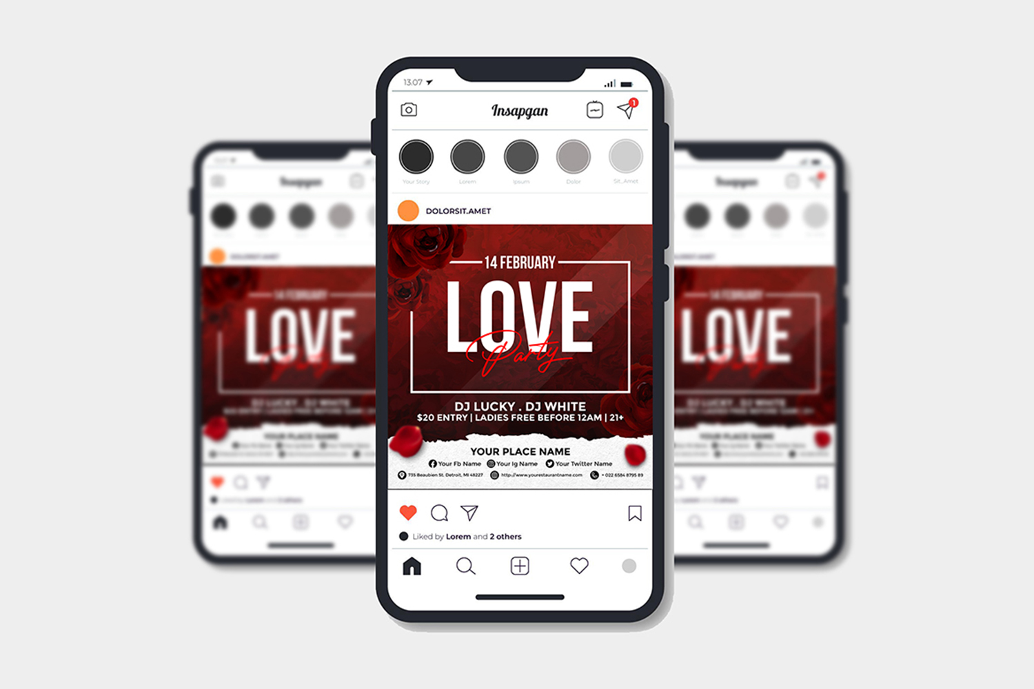 Love Party - Flyer Template