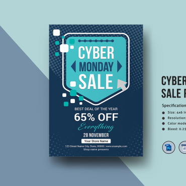 Monday Sale Corporate Identity 295587