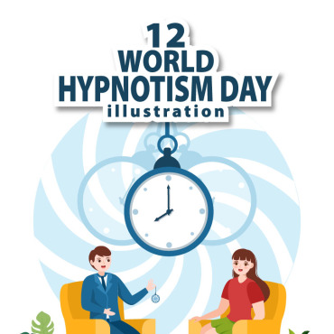 Hypnosis Hypnotherapy Illustrations Templates 295590