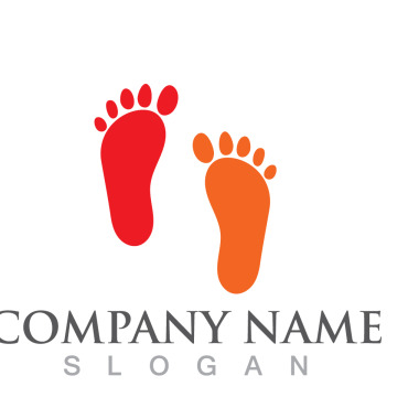 Therapy Foot Logo Templates 295736