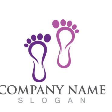 Therapy Foot Logo Templates 295741