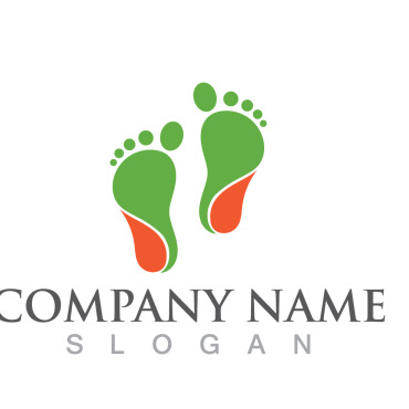 Therapy Foot Logo Templates 295749