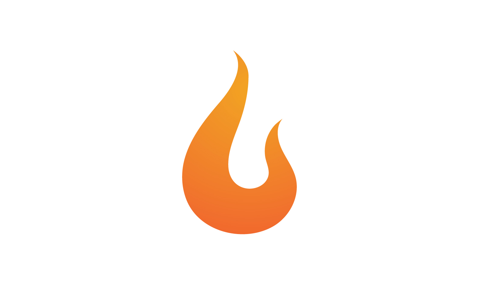 Fire Flame Vector Logo Hot Gas And Energy Symbol V15