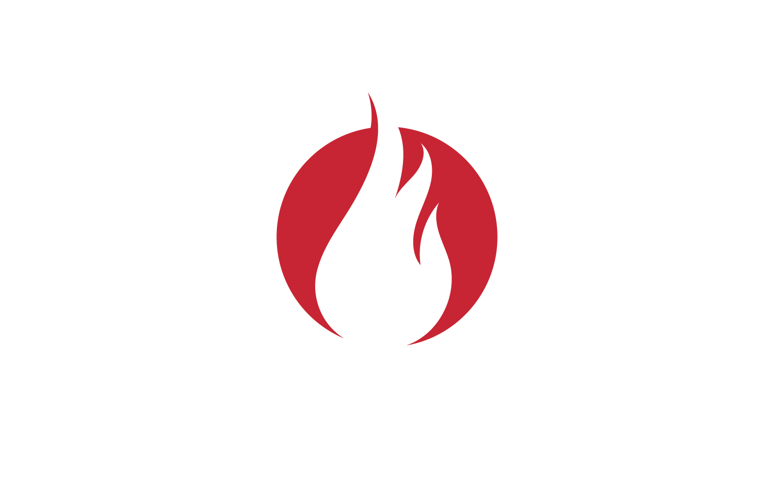 Fire Flame Vector Logo Hot Gas And Energy Symbol V16