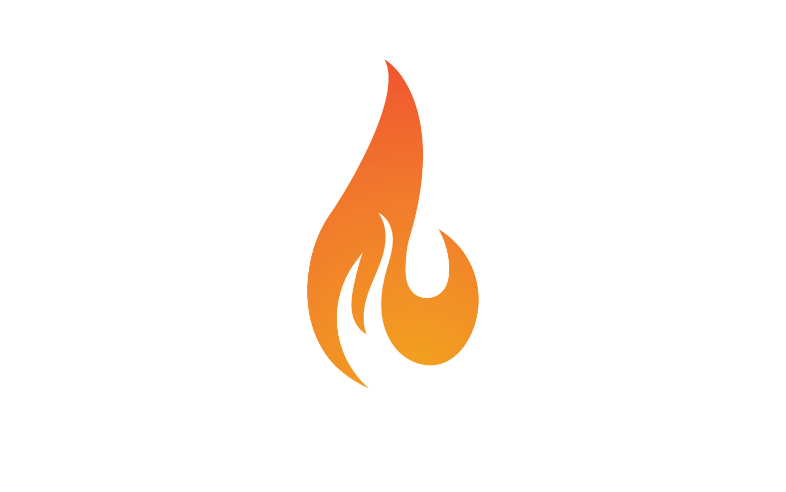 Fire Flame Vector Logo Hot Gas And Energy Symbol V23