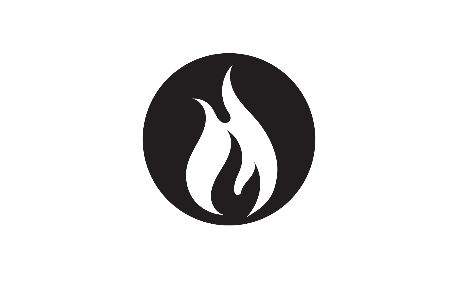 Fire Flame Vector Logo Hot Gas And Energy Symbol V30
