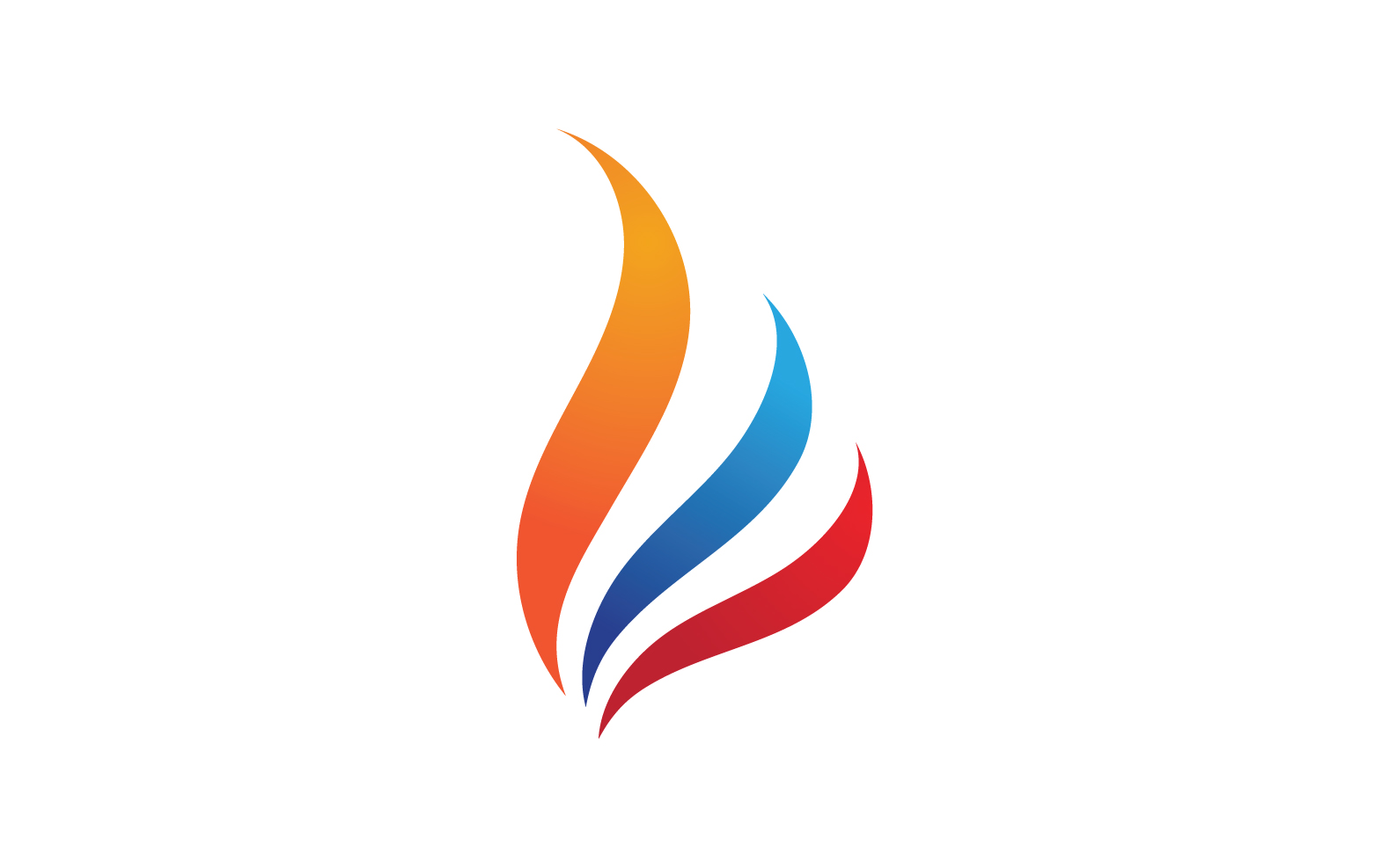 Fire Flame Vector Logo Hot Gas And Energy Symbol V33