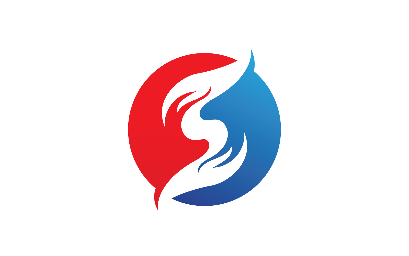 Fire Flame Vector Logo Hot Gas And Energy Symbol V38