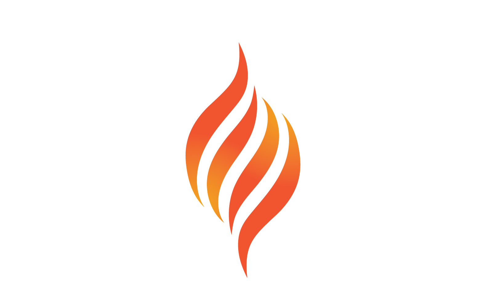 Fire Flame Vector Logo Hot Gas And Energy Symbol V45