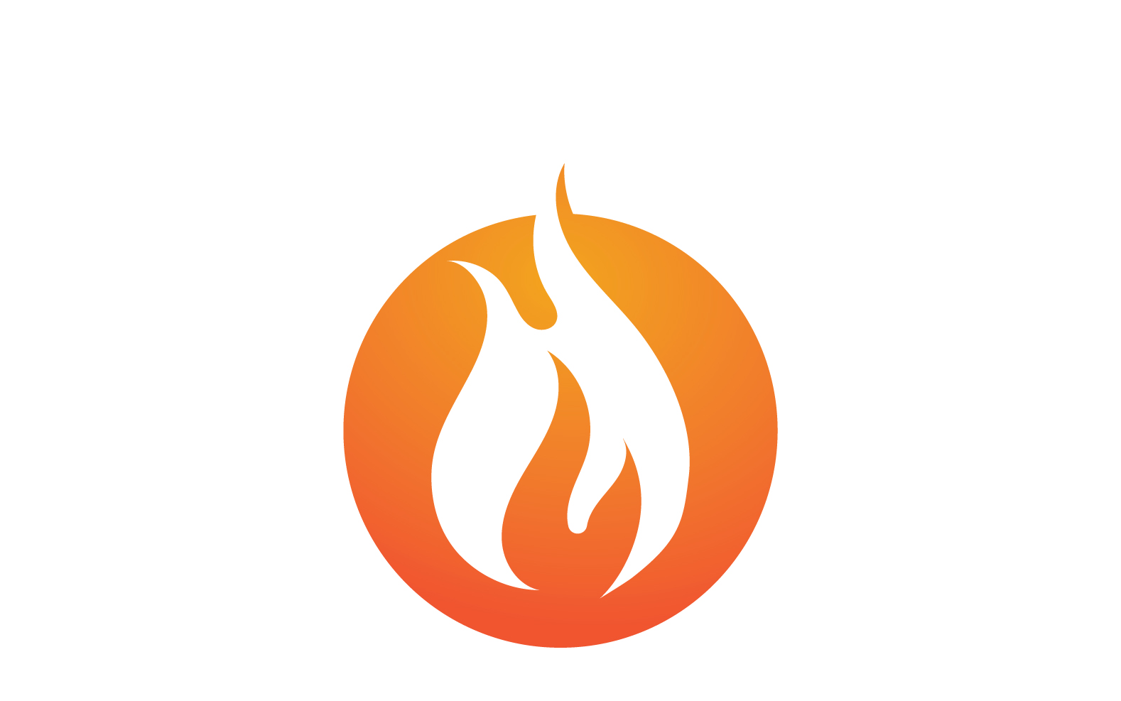 Fire Flame Vector Logo Hot Gas And Energy Symbol V46