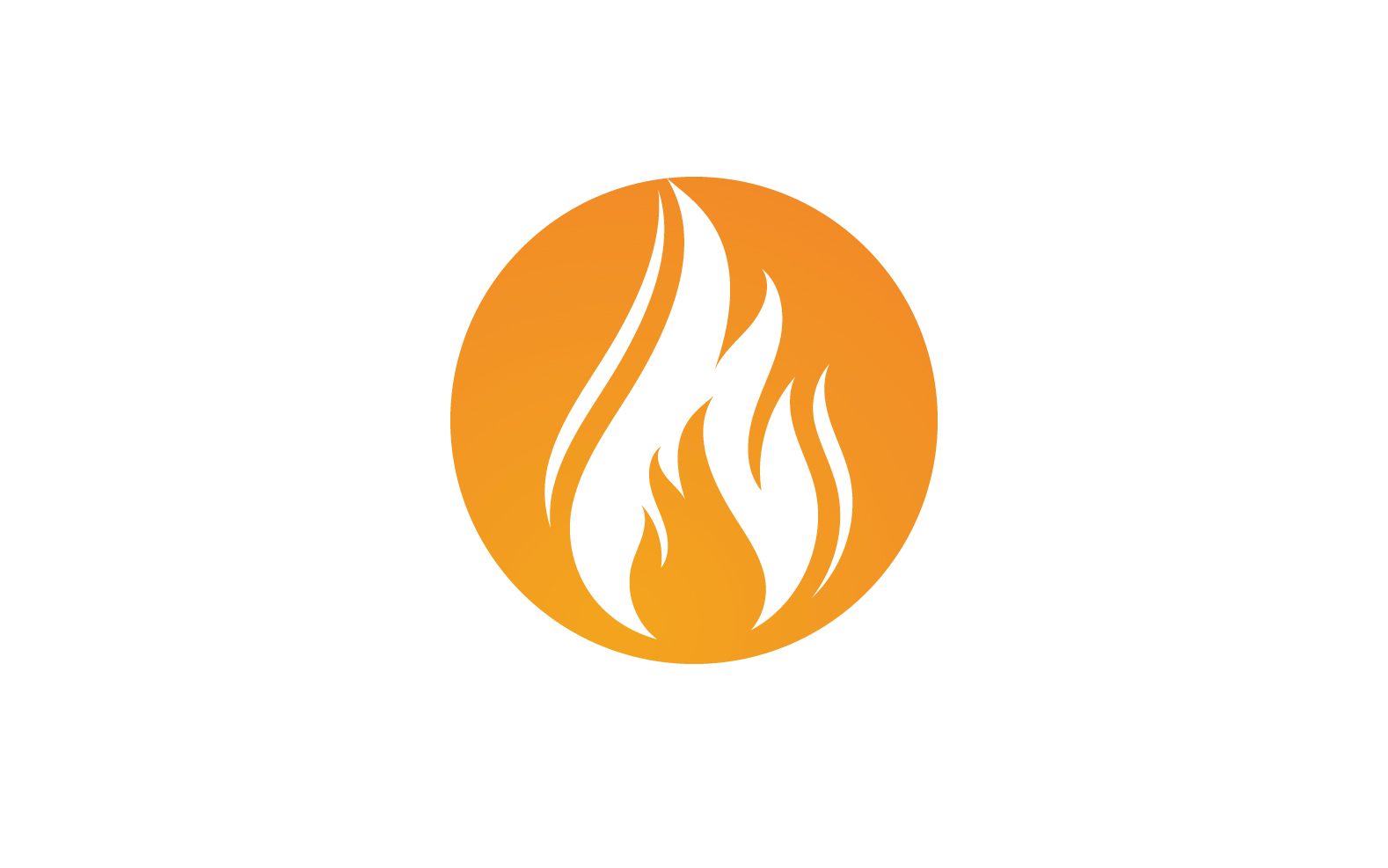 Fire Flame Vector Logo Hot Gas And Energy Symbol V54