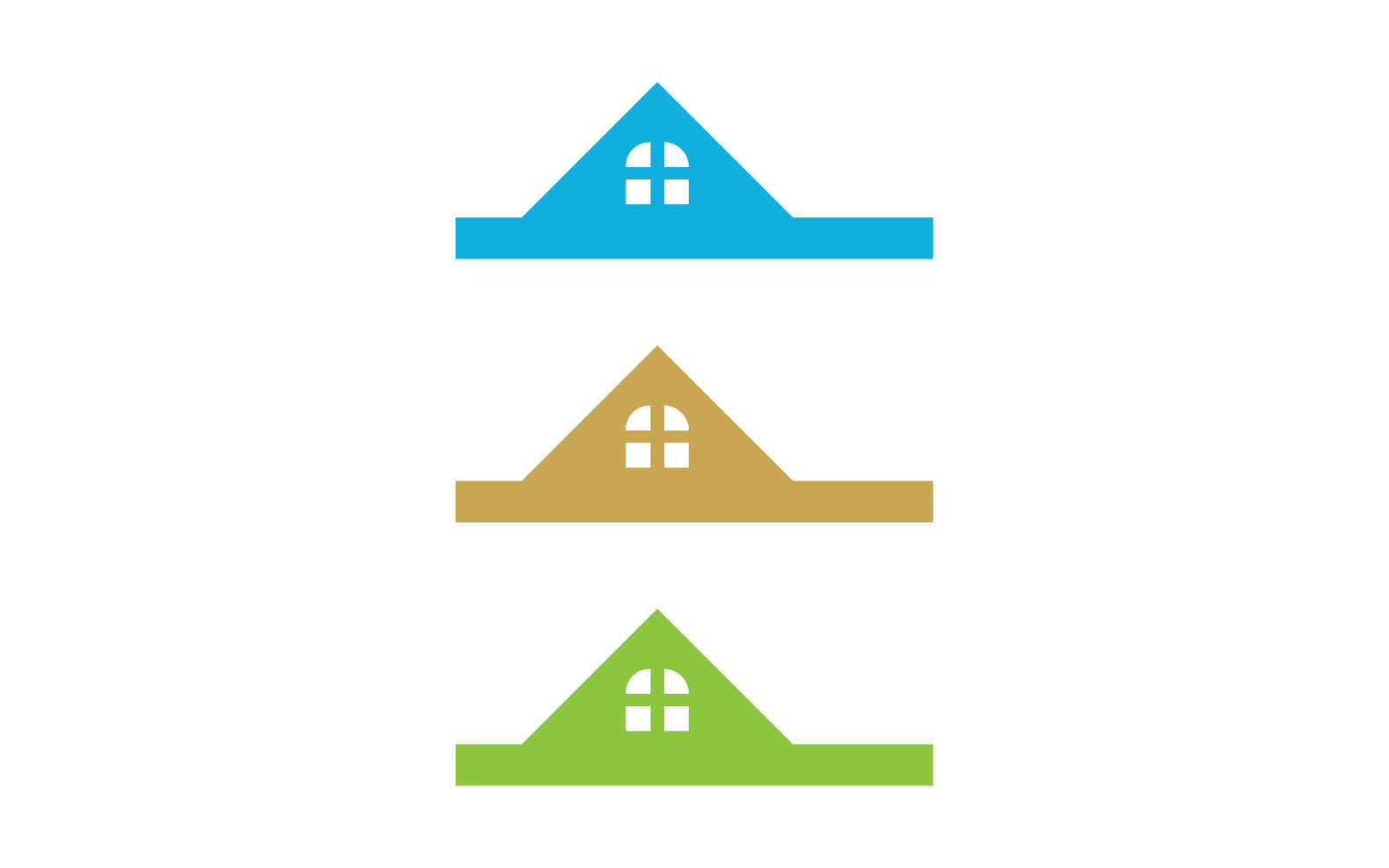 Houses For Sale Logo Vector V15