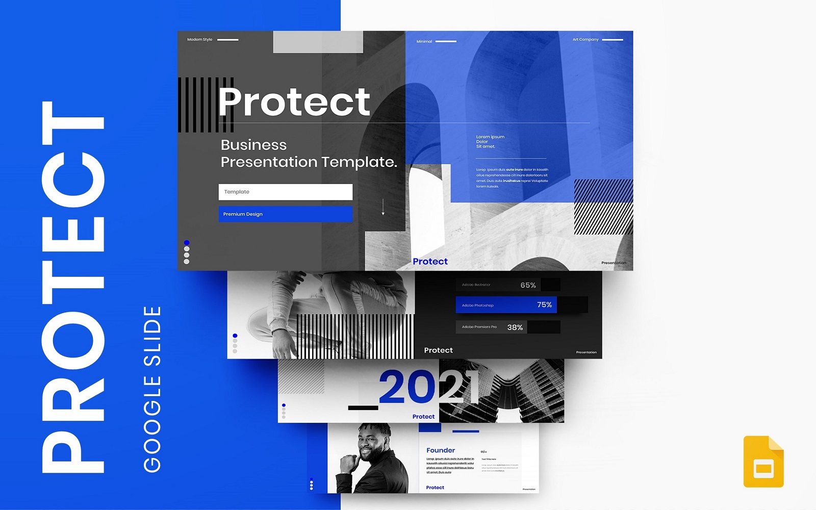 Protect- Business Google Slide Template