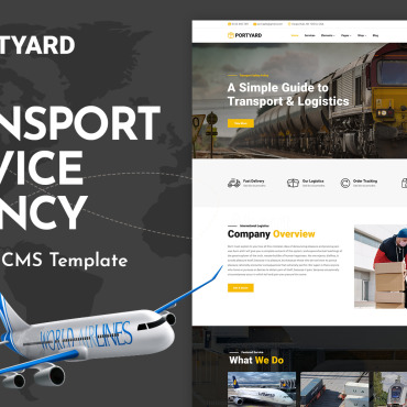 Business Cargo WordPress Themes 295906