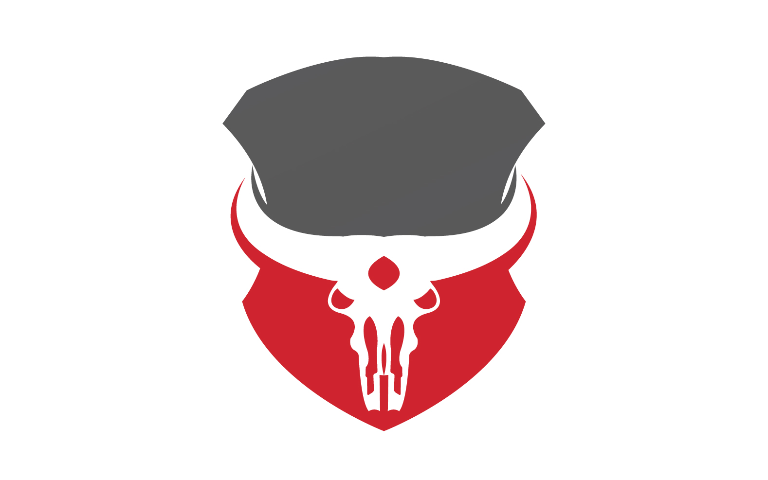Creative Angry Shield Bull Head Logo Design Symbol 47