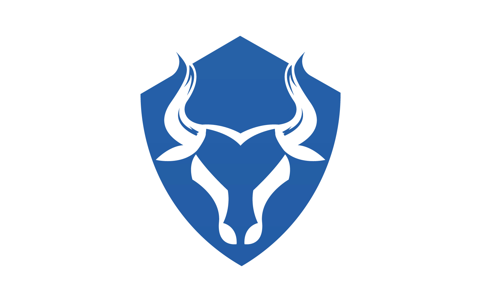 Creative Angry Shield Bull Head Logo Design Symbol 49