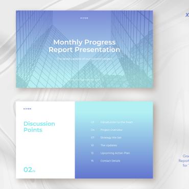 Progress Weekly PowerPoint Templates 295980