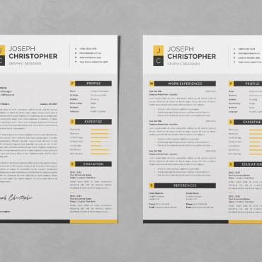 Business Job Resume Templates 295998