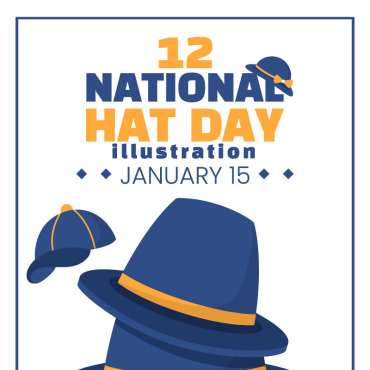 Hat Day Illustrations Templates 296006