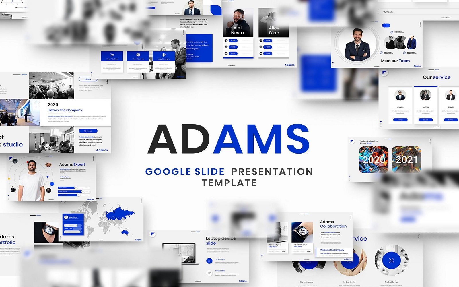 Adams - Business Google Slide Template