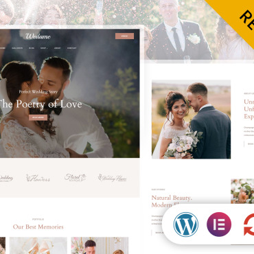 Bridal Bridegroom WordPress Themes 296046