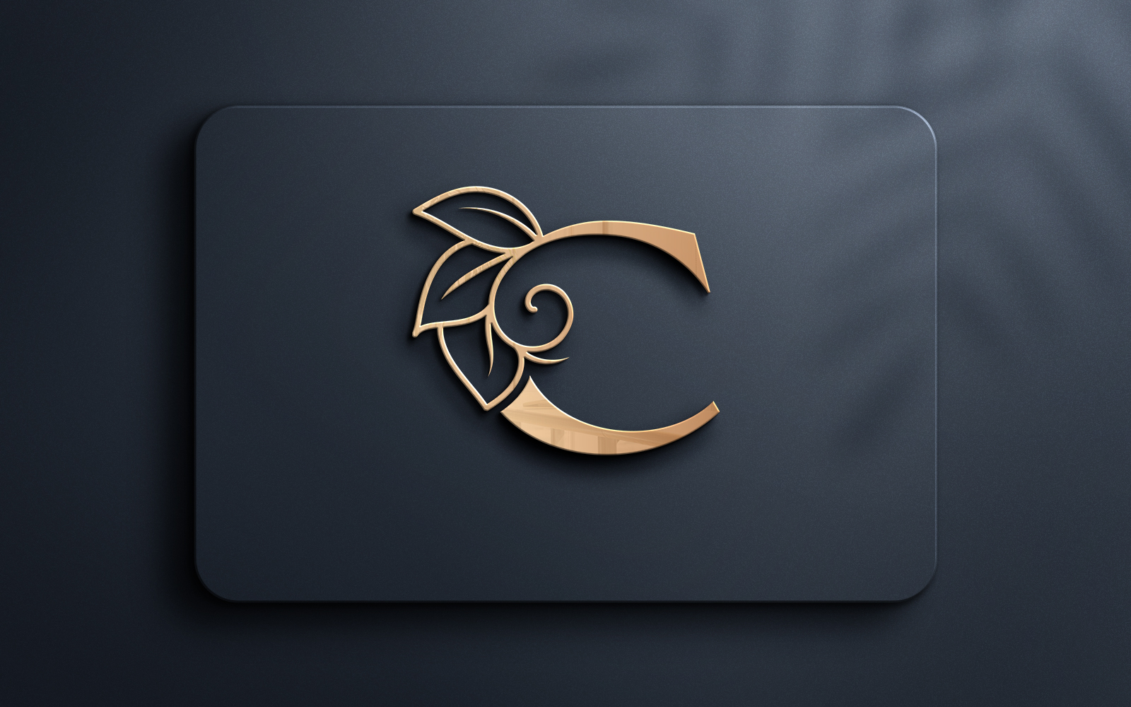 Letter C Monogram Beauty Logo design