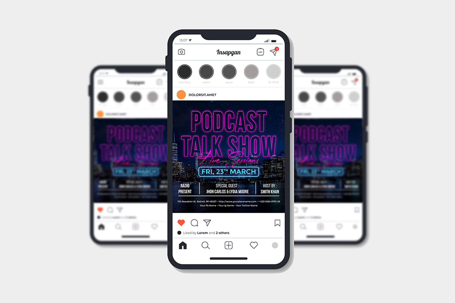 Talkshow Design - Flyer Template