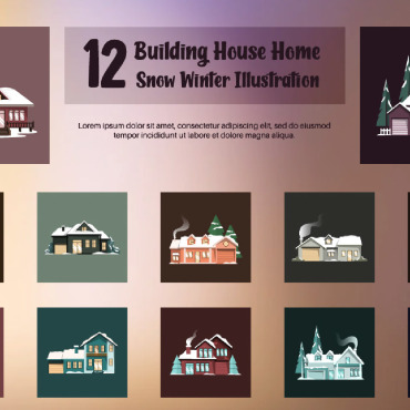 Home Snow Illustrations Templates 296154
