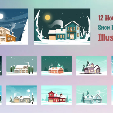 Home Mountain Illustrations Templates 296160