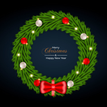 Branch Christmas Illustrations Templates 296269