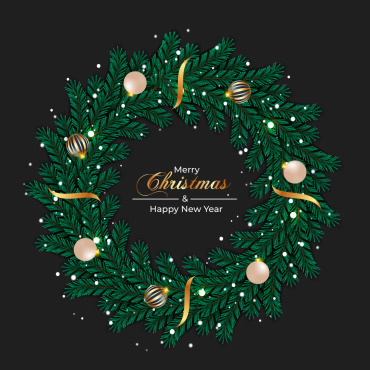 Branch Christmas Illustrations Templates 296279