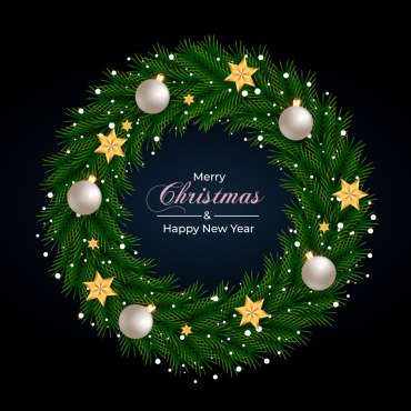 Branch Christmas Illustrations Templates 296281