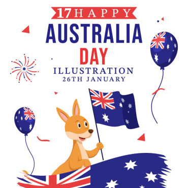 Australia Day Illustrations Templates 296321