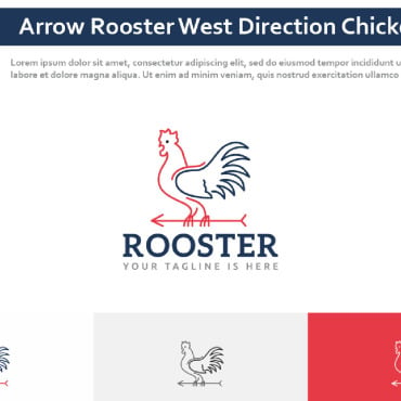 Rooster West Logo Templates 296325