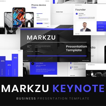 Clean Communication Keynote Templates 296351