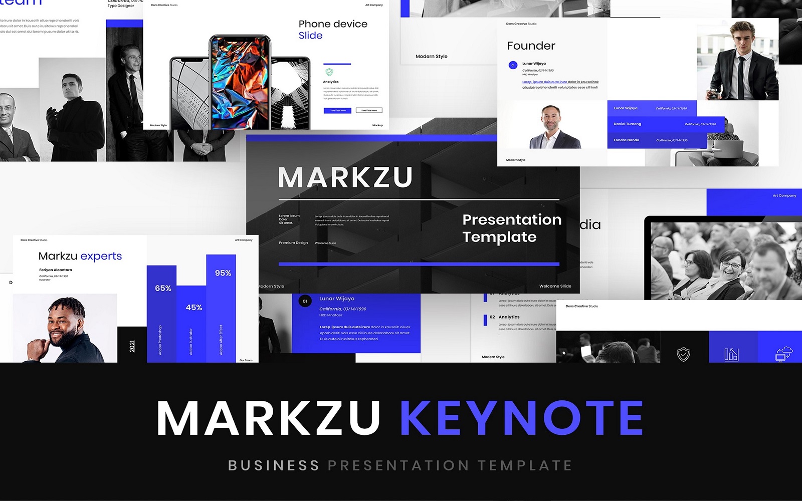 Markzu – Business Keynote Template