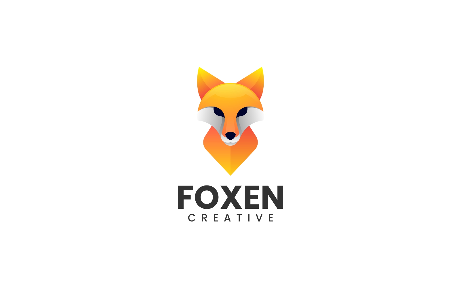 Fox Gradient Logo Style 4