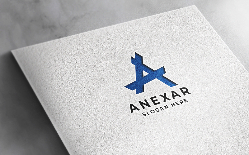 Anexar Letter A Professional Logo