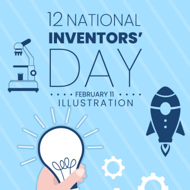 Inventors Day Illustrations Templates 296591