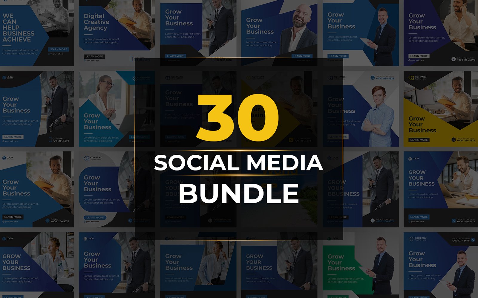 Modern Corporate Social Media Bundle