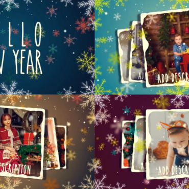 New Year After Effects Templates 296638